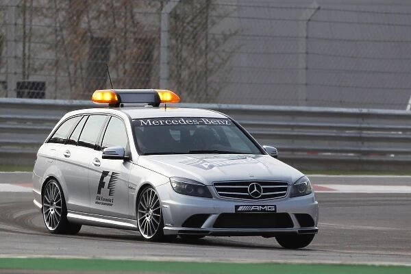 Formula One World Championship: The FIA Medical car runs its first laps on the new circuit