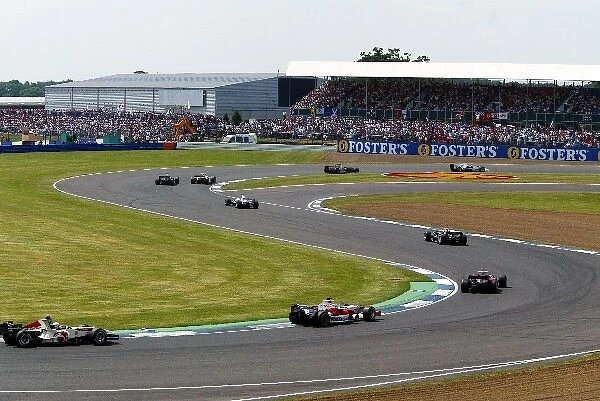 Formula One World Championship: The field go through Priory and Luffield