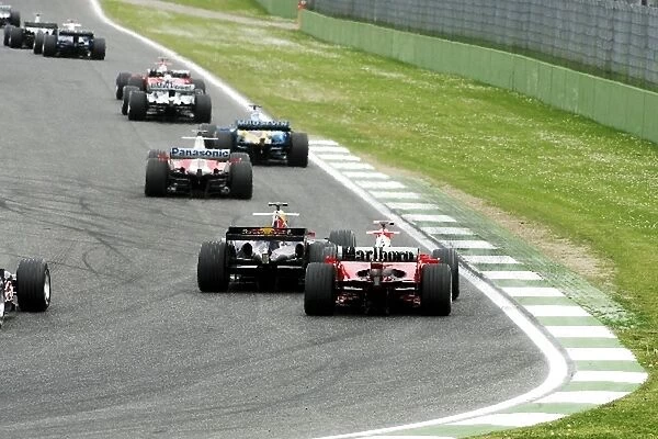 Formula One World Championship: The first lap of the race