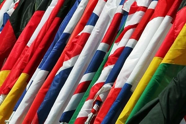 Formula One World Championship: Flags for the podium