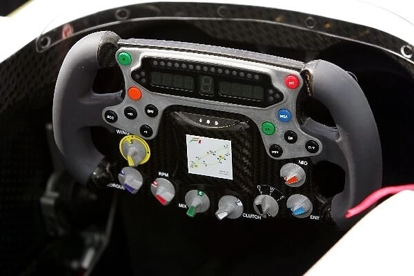 Formula One World Championship: Force India F1 VJM01 steering wheel