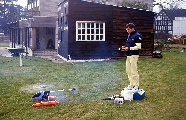 Formula One World Championship: Formula One Drivers At Home, Esher, Surrey, England. 1985