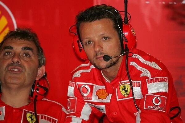 Formula One World Championship: Francesco Barletta Ferrari Chief Mechanic for Michael Schumacher