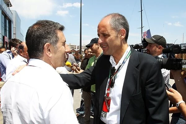 Formula One World Championship: Francisco Camps Ortiz Partido Popular President of the Generalitat Valenciana, the Valencian regional administration