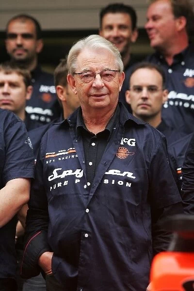 Formula One World Championship: Fred Mulder Spyker at the Spyker MF1 Racing team photograph