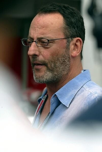 Formula One World Championship: French actor Jean Reno was a guest of Toyota