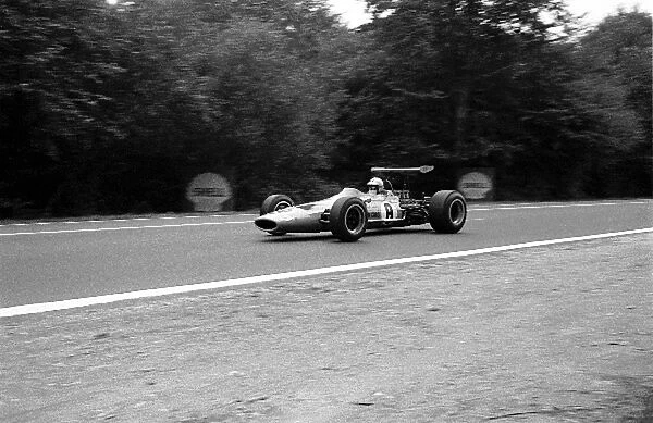 Formula One World Championship: French Grand Prix, Rouen-les-Essarts, France, 7 July 1968