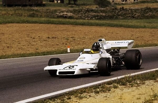 Formula One World Championship: Graham Hill Brabham BT37 retired on lap 37 with a broken metering unit fuel valve