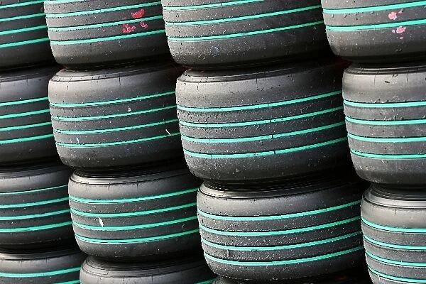 Formula One World Championship: Green tyres for Ferrari