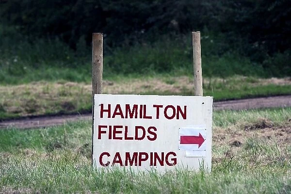 Formula One World Championship: Hamilton camping fields