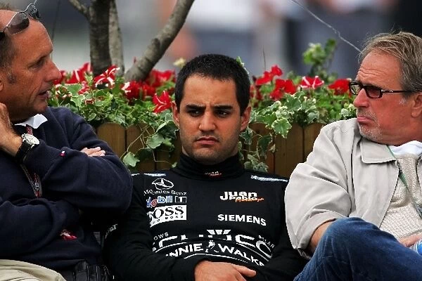Formula One World Championship: Hans Stuck Juan Pablo Montoya McLaren and Rick Jones