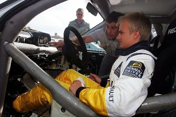 Formula One World Championship: Heikki Kovalainen Arden International prepares for the taxi rides of the circuit