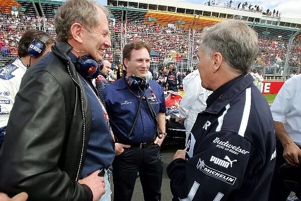 Formula One World Championship: Helmut Marko Red Bull Motorsport Consultant, Christian Horner Red Bull Racing Sporting Director and Patrick Head