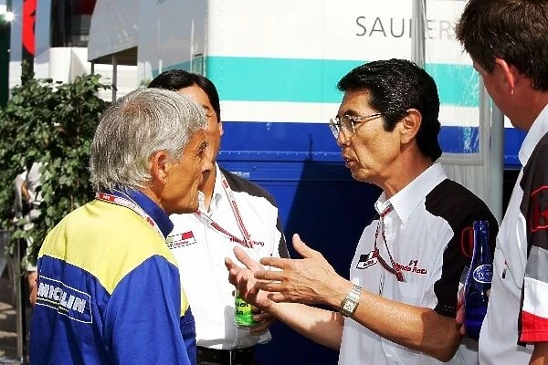 Formula One World Championship: Honda talk to Pierre Dupasquier Michelin Competitions Director