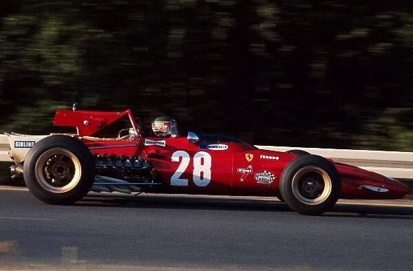 Formula One World Championship: Ignazio Giunti Ferrari 312B finished fourth on his GP debut