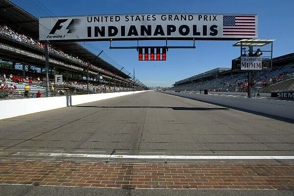 Formula One World Championship: The Indianapolis start finish line
