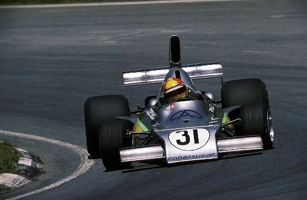 Formula One World Championship: Ingo Hoffman Copersucar-Fittipaldi FD04 finished eleventh on his GP debut
