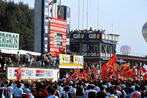 Formula One World Championship: Italian Grand Prix, Rd12, Monza, Italy, 10 September 1989