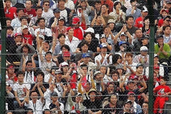 Formula One World Championship: Japanese fans cheer on Takuma Sato BAR
