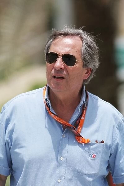 Formula One World Championship: Jean-Louis Moncet TF1 GP Commentator and Journalist
