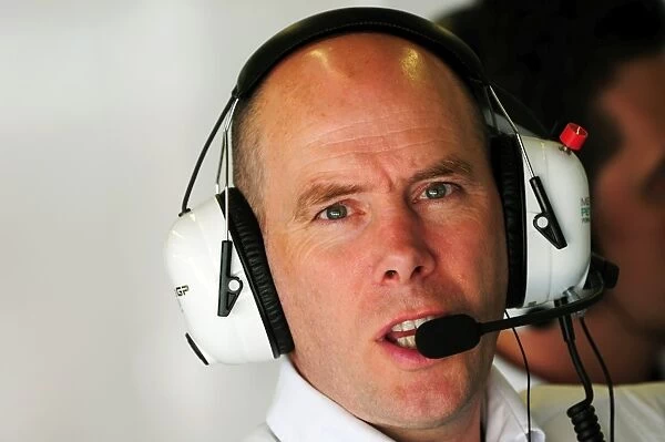 Formula One World Championship: Jock Clear Mercedes GP Senior Race Engineer