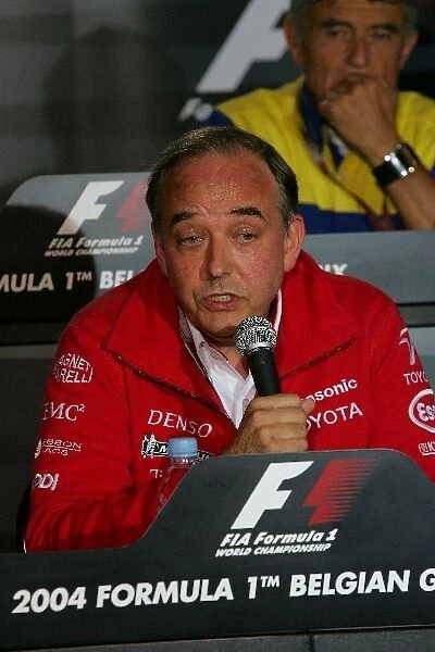 Formula One World Championship: John Howett President of Toyota F1 in the FIA press conference