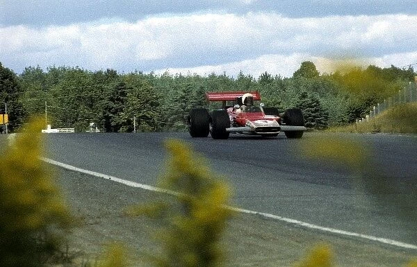 Formula One World Championship: John Miles retired the four-wheel drive Lotus 63 on lap 41 with a broken gearbox