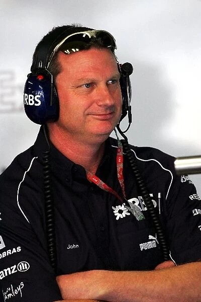 Formula One World Championship: John Russell Chief Designer Williams F1 team