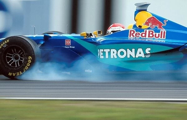 Formula One World Championship: Johnny Herbert, Sauber C17. DNF