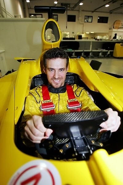 Formula One World Championship: Jordan Seat Fitting, Jordan HQ, Silverstone, England, 2 February 2005