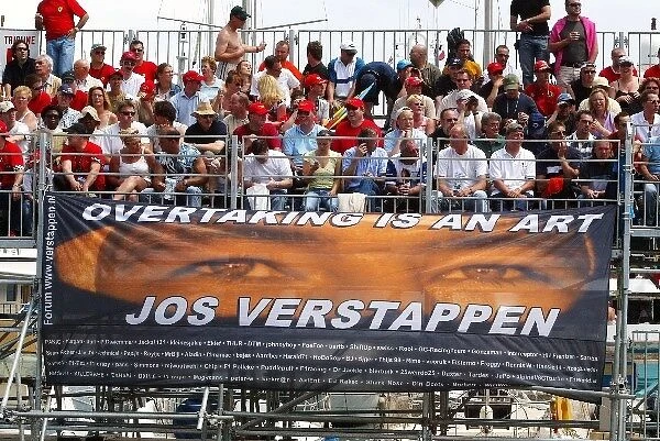 Formula One World Championship: Jos Verstappen fans never stop believing
