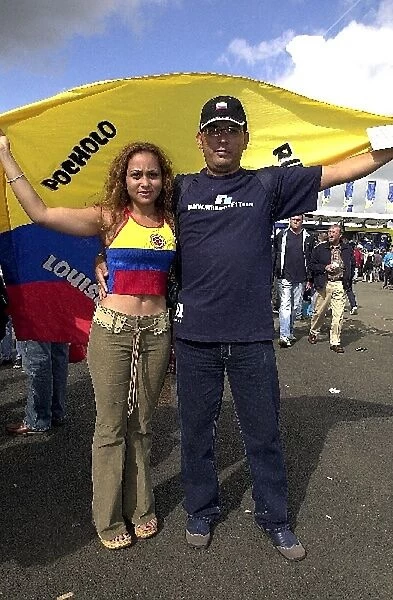 Formula One World Championship: Juan Pablo had plenty of support from Columbia