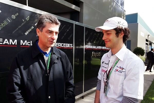 Formula One World Championship: Julian Jakobi and Bruno Senna