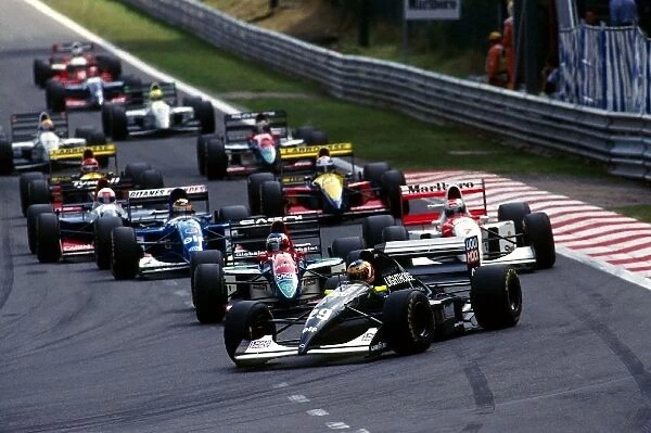 Formula One World Championship: Karl Wendlinger, Sauber Ilmor C12, retired with engine failure