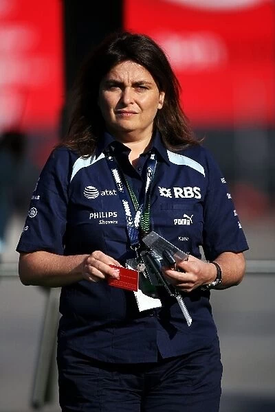 Formula One World Championship: Katie Aspinall Williams Event Manager