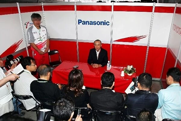 Formula One World Championship: Katsuaki Watanabe President of Toyota Motor Corporation