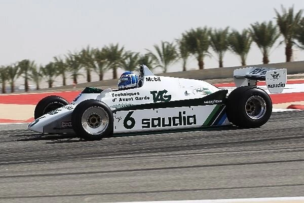 Formula One World Championship: Keke Rosberg in his 1982 Williams FW08