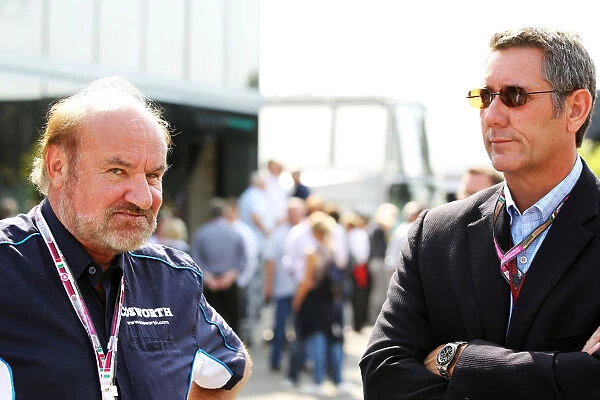 Formula One World Championship: Kevin Kalkhoven Cosworth Owner and Tony George