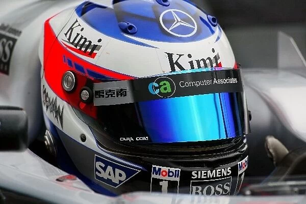 Formula One World Championship: Kimi Raikkonen tests the new McLaren Mercedes MP4  /  19B