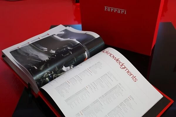 Formula One World Championship: The launch of the Ferrari Opus Book