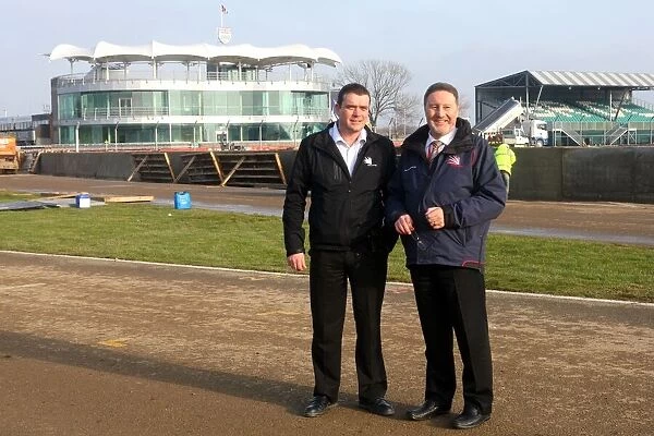 Formula One World Championship: Lee Howkins Silverstone Circuits and Richard Phillips Silverstone Managing Director