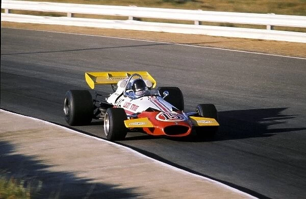 Formula One World Championship: Local racer Dave Charlton Brabham BT33 retired on lap 32 with a broken engine