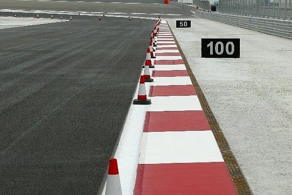 Formula One World Championship: Looking towards the hairpin at the end of the back straight