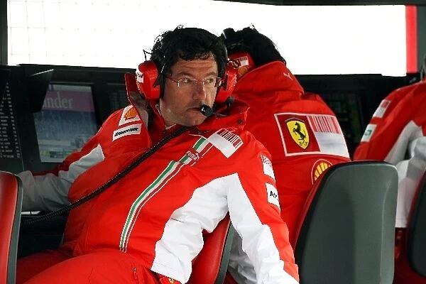 Formula One World Championship: Luca Baldisserri Ferrari Chief Race Engineer