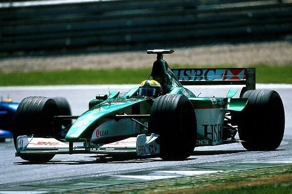 Formula One World Championship: Luciano Burti Jaguar Cosworth R1, Grand Prix debut