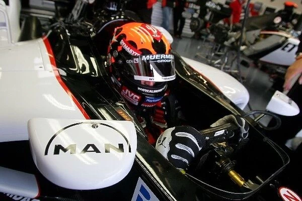 Formula One World Championship: MAN branding on the Minardi