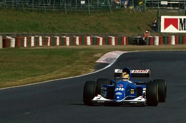 Formula One World Championship: Mark Blundell Ligier Renault JS39 finished in 7th place