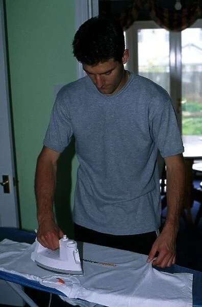 Formula One World Championship: Mark Webber at home in England