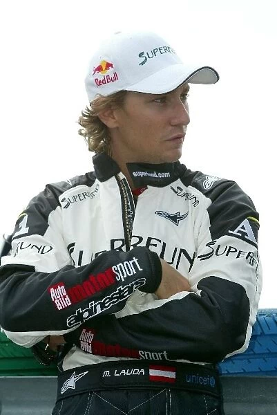 Formula One World Championship: Mathias Lauda at an Alpine Stars event
