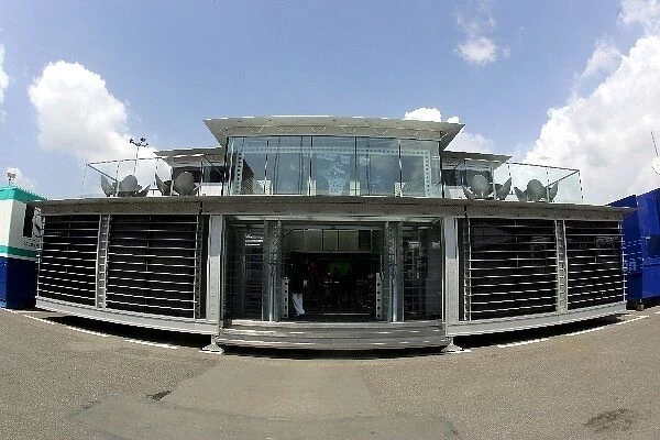 Formula One World Championship: McLaren communications centre